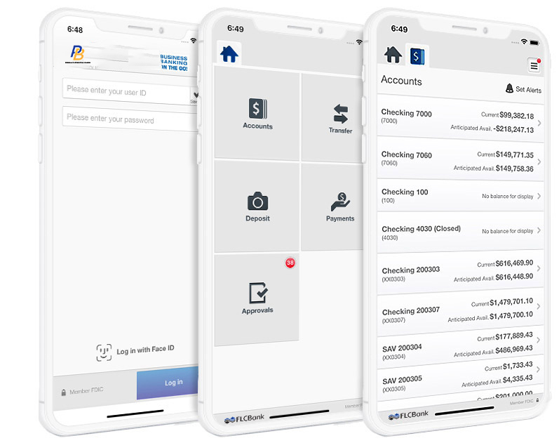 FLCBank Business App